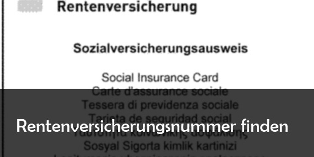 Sozialversicherungsausweis privat versichert