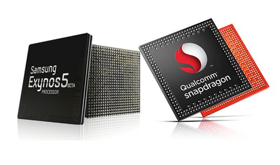 Galaxy Note 4 vs. Edge: Snapdragon & Exynos Vergleich