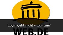 Web.de down – was tun bei Störungen und Login-Problemen?