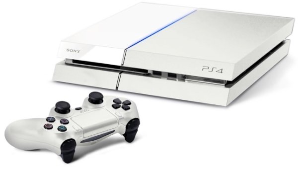 white-playstation-4