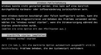 Lösung: Windows startet nicht