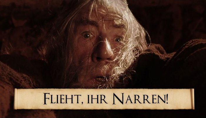 Die besten „Der Herr der Ringe“Zitate