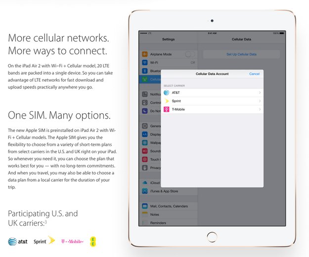 Apple-SIM: Roaming-Gebühren lassen sich zwischen USA und UK vermeiden