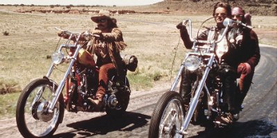 Peter Fonda und Dennis Hopper in Easy Rider