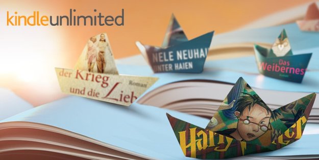 Kindle Unlimited: Amazons E-Book-Flatrate startet in Deutschland und Österreich