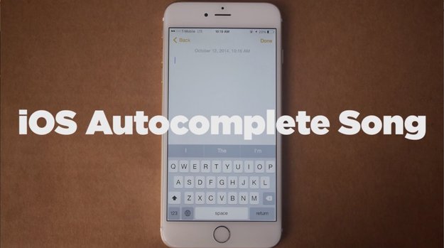 Video des Tages: iOS Autocomplete Song