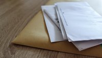 Briefumschlag beschriften: Empfänger & Absender einfügen