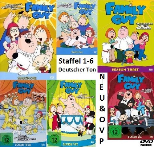 Die Family-Guy-Staffeln könnt ihr auch kaufen. Bildquelle: Amazon