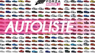 Forza Horizon 2: Autoliste - Alle Fahrzeuge im Überblick