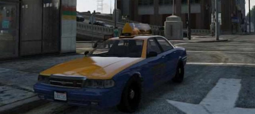 gta 5 taxi