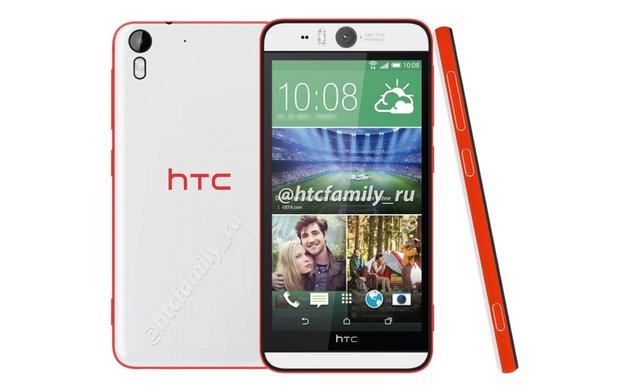 HTC Desire Eye: Smartphone mit 13 MP-Selfie-Kamera & Frontblitz geleakt