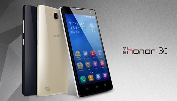 Huawei Honor 3C: Quad Core-Smartphone mit 5 Zoll-Display für 140 Euro vorgestellt