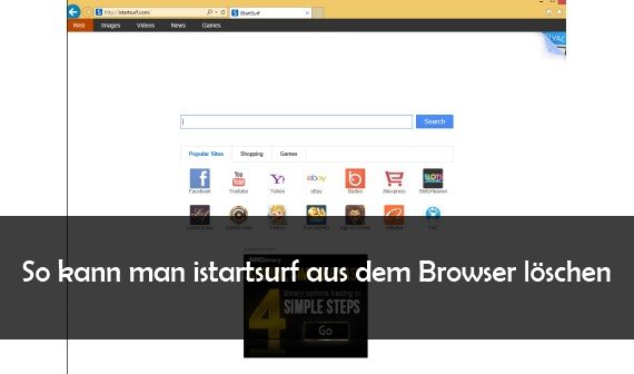 istartsurf entfernen aus Chrome, IE, Firefox und Co. – Anleitung