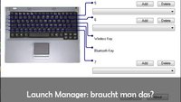 Launch Manager bei Notebooks: Download und Funktion