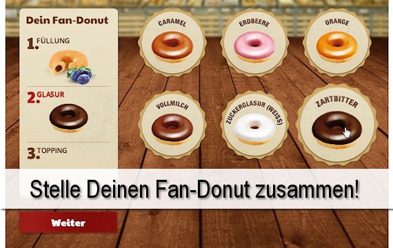 Entwerfe deinen persönlichen Lidl Fan-Donut!
