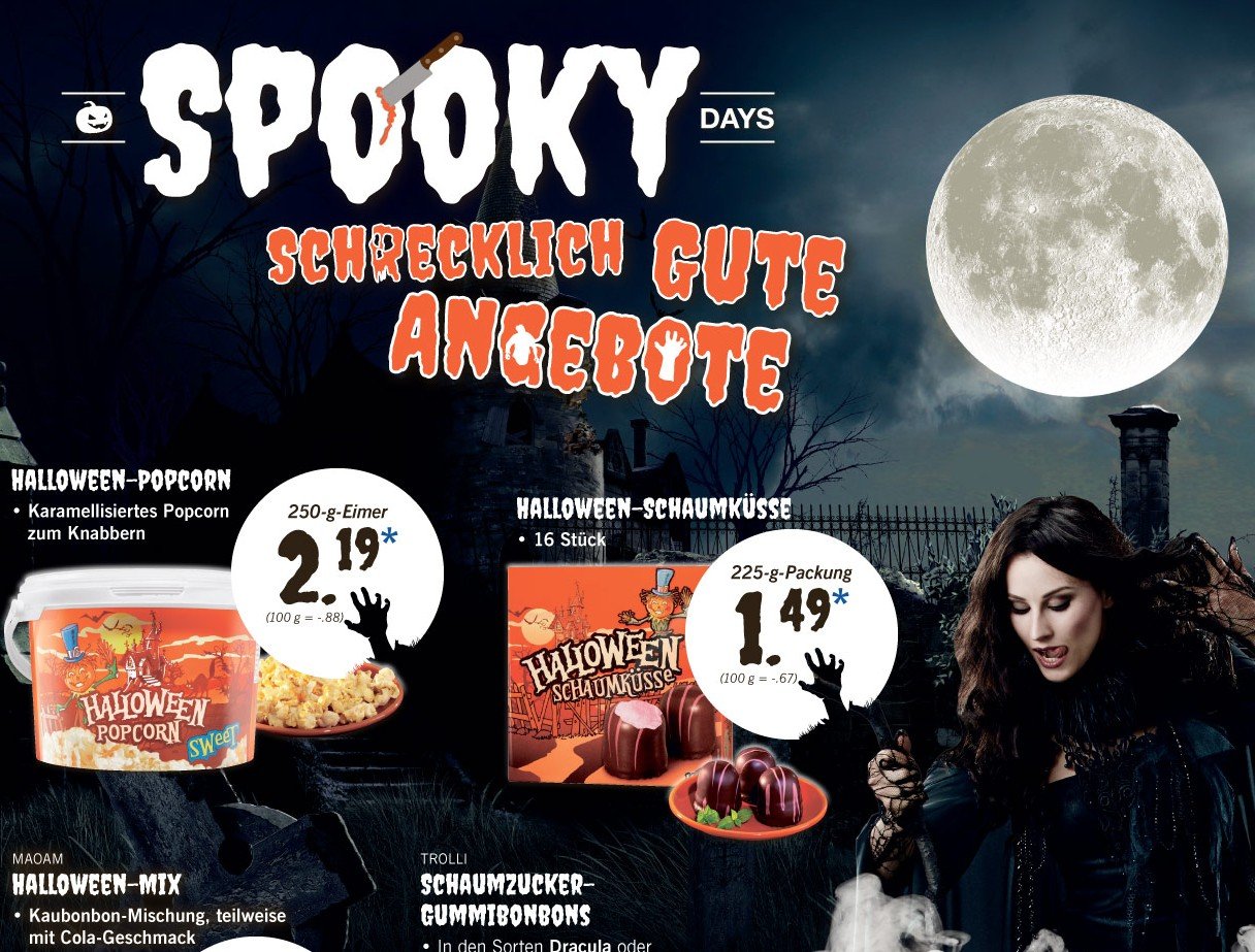 Bei Lidl Ist Schon Halloween Mit Gewinnspiel