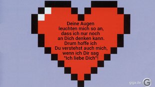 Valentinstag: Schöne Liebessprüche für WhatsApp & Co.