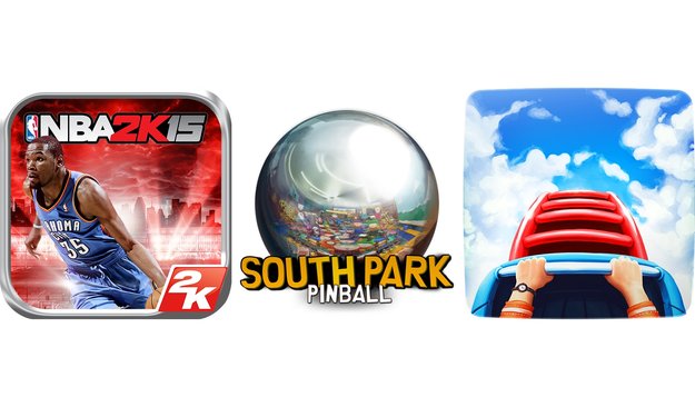 Neue Spiele zum Wochenende: NBA 2K15, South Park Pinball und Rollercoaster Tycoon 4 Mobile erschienen