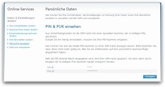 O2 Puk O2-PIN vergessen – das müsst ihr tun