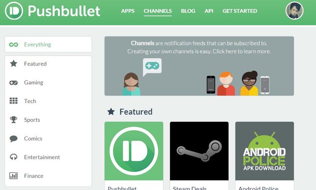 Pushbullet: Abonnierbare Benachrichtigungen zu Website-Updates gestartet, Konkurrenz für IFTTT und RSS
