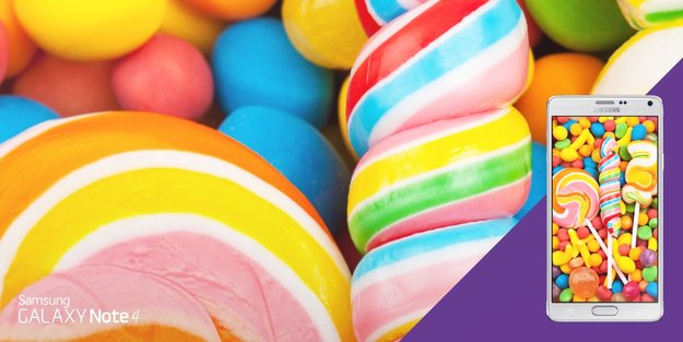 Samsung Galaxy Note 4: Tweet weist auf Android 5.0 Lollipop-Update hin