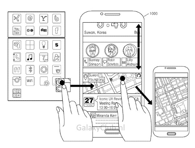 Iconic UX: Samsung-Patent zeigt möglichen TouchWiz-Nachfolger