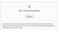 SSL-Verbindungsfehler in Chrome und Co.: Lösungen und Hilfe