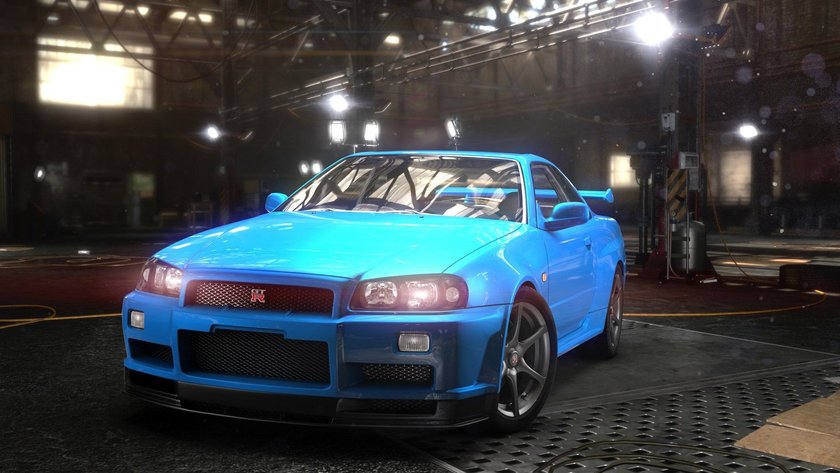 the crew nissan skyline gt-r (r34)