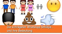 Die schrägsten WhatsApp Smileys - und ihre Bedeutung