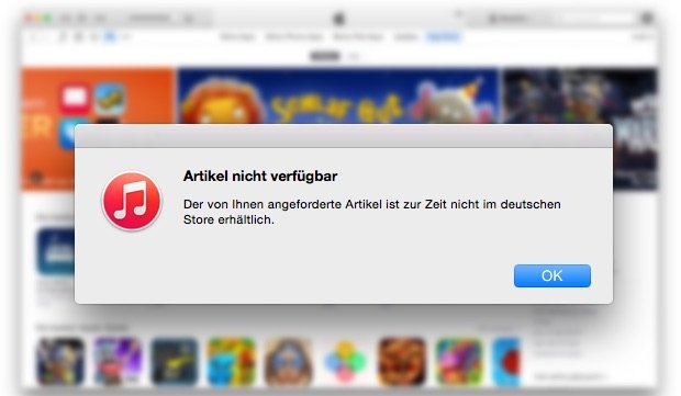 „Artikel nicht verfügbar“: iTunes Store funktioniert nicht – was tun?