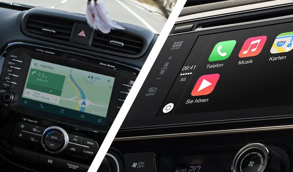 CarPlay vs. Android Auto: Beide Systeme im Video-Vergleich