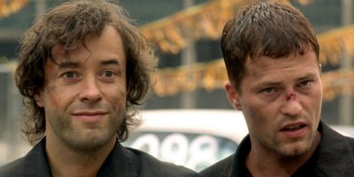 Til Schweiger und Jan Josef Liefers in Knockin on Heaven's Door