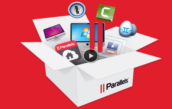 Software-Bundle mit Parallels Desktop 10, 1Password, Camtasia und Clean my Mac