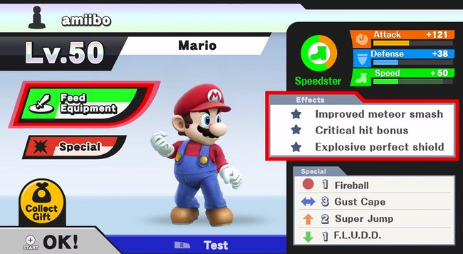 Mario als amiibo-Kämpfer