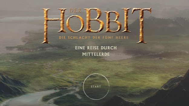 Chrome-Experiment „Der Hobbit“: Eine virtuelle Reise durch Mittelerde