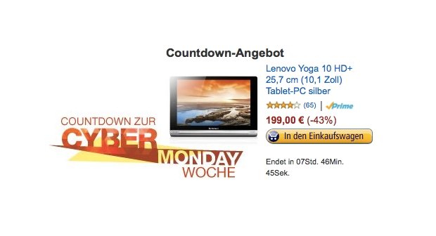 Cyber Monday Countdown: Verbraucherzentrale rügt aufgeblasene Rabatte