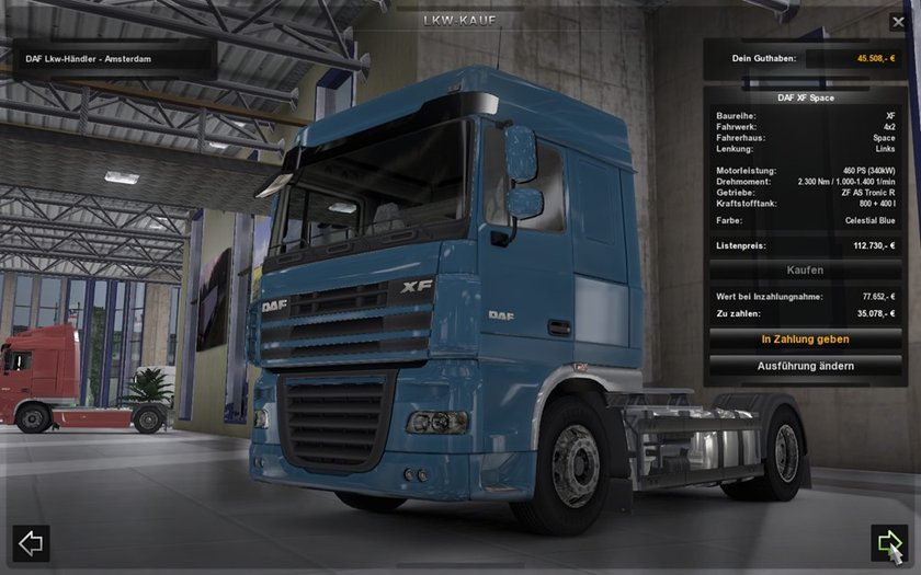 daf xf space 2