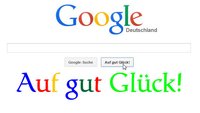 Google Auf gut Glück! Wohin bringt mich das eigentlich?