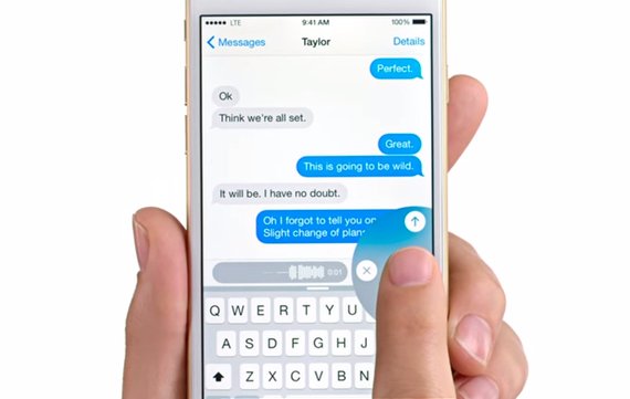 iPhone 6: Neuer Werbespots legt Fokus auf Sprachnachrichten
