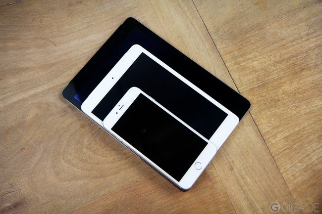 iPhone 6 Plus - iPad mini 3 - iPad Air 2