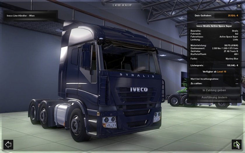 iveco stralis active space super