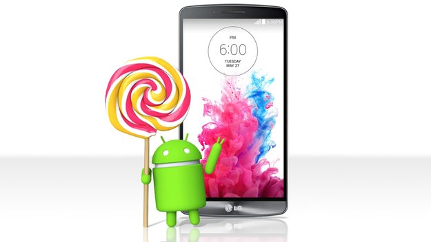 LG G3: Android 5.0 Lollipop-Update als Download schon jetzt verfügbar