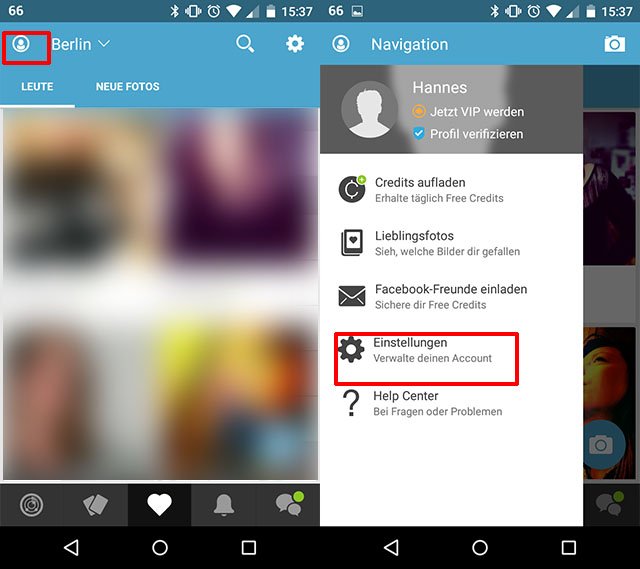 Geht nicht ändern bei lovoo profilbild Instagram Profilbild