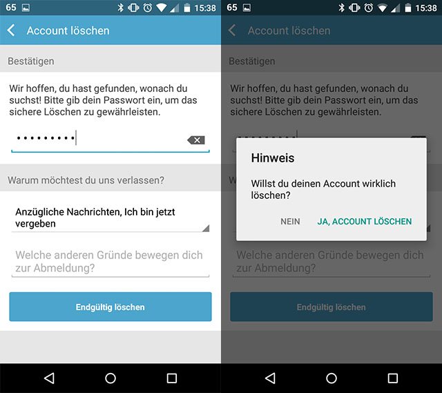 Lovoo Passwort Vergessen Email Kommt Nicht An Lovoo-Account löschen - So klappts!
