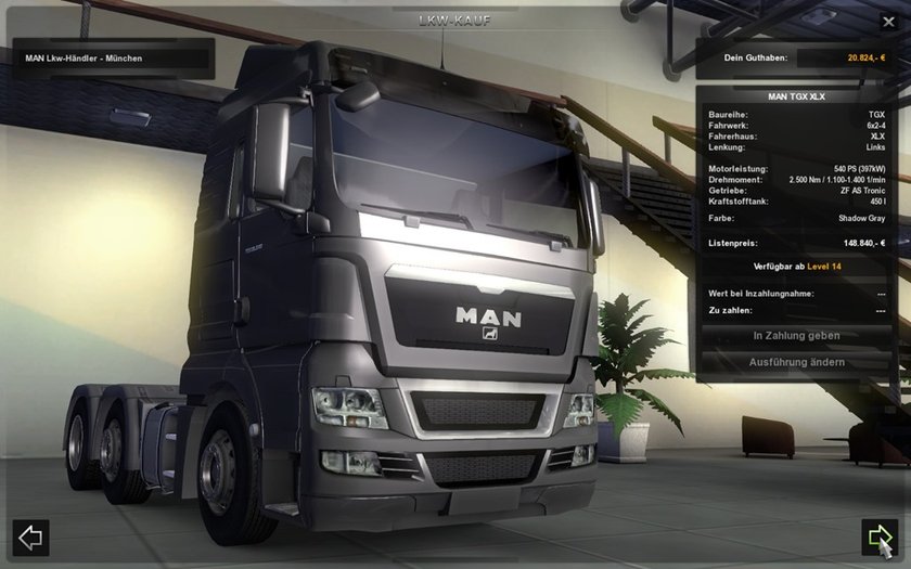 man tgx xlx 2