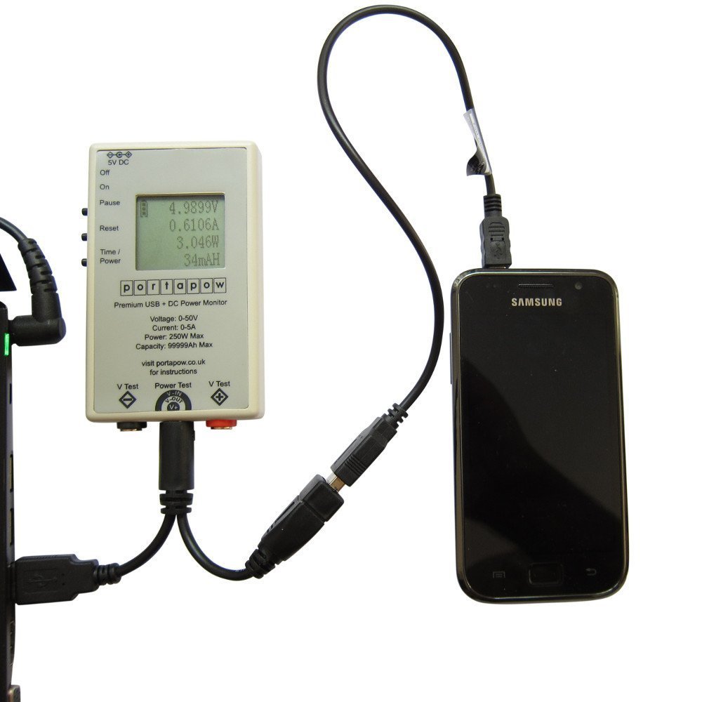 USB: Strom und Spannung messen (Volt und Ampere) - ganz einfach