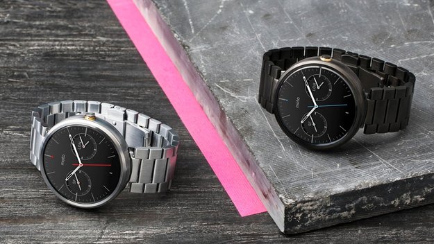 Moto 360: Neue Gehäuse-Farbe und Armband-Varianten vorgestellt