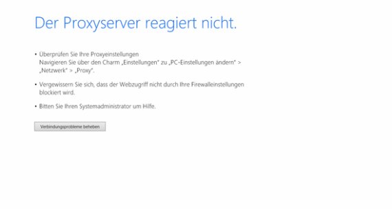Proxy-Server reagiert nicht: Das kann man in Chrome, Firefox und Co. tun