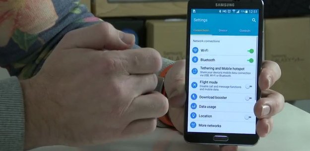 Samsung Galaxy Note 3: Android 5.0 Lollipop mit TouchWiz im Video