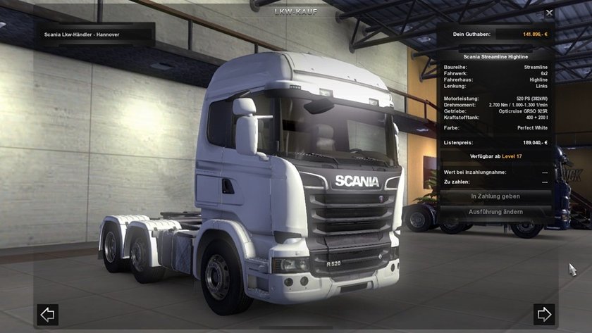 scania streamline highline